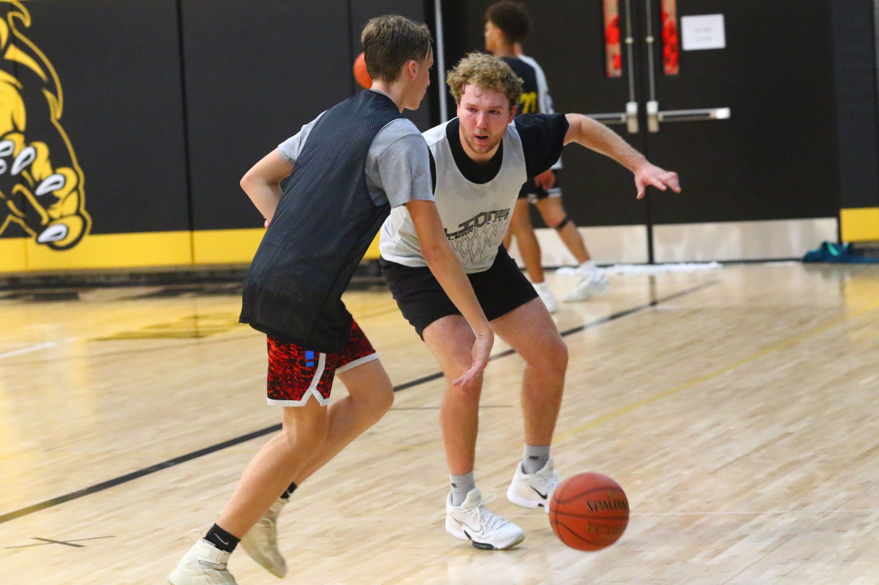 Clear Lake boys bb practice 3